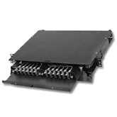 Corning CCH-01U-1215T Fiber Closet Connector Housing with Threaded ST Multimode Adapters